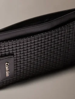 Calvin Klein Gewebtes Kartenetui mit Prägung^Herren Geldbörsen & Kartenetuis