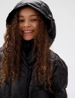 Calvin Klein Glänzende Nylon-Steppjacke^Kinder Jacken & MäntelFrisch Eingetroffen|Kleidung