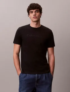 Calvin Klein Grafik-Logo-T-Shirt^Herren T-shirts