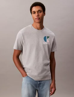Calvin Klein Grafik-Logo-T-Shirt^Herren T-shirts