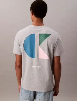 Calvin Klein Grafik-Logo-T-Shirt^Herren T-shirts