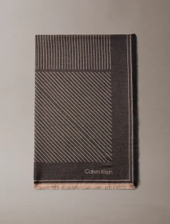 Calvin Klein Grafik-Schal mit Emblem-Logo^Damen Schals & Handschuhe