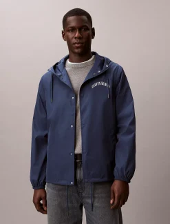Calvin Klein Grafische Logo-Jacke mit Kapuze von Coach^Herren JackenFrisch Eingetroffen