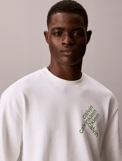 Calvin Klein Grafisches Logo-Sweatshirt^Herren Hoodies & Sweatshirts