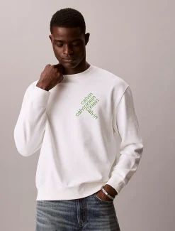Calvin Klein Grafisches Logo-Sweatshirt^Herren Hoodies & Sweatshirts