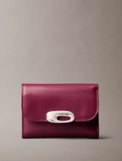 Calvin Klein Graviertes dreifach faltbares Portemonnaie^Damen Geldbörsen & Etuis