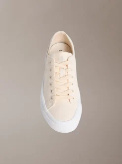 Calvin Klein Graz - Plateau-Sneakers aus Canvas^Damen SneakerFrisch Eingetroffen