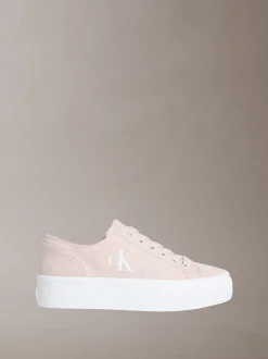 Calvin Klein Graz - Plateau-Sneakers aus Canvas^Damen SneakerFrisch Eingetroffen