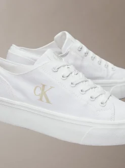 Calvin Klein Graz - Plateau-Sneakers aus Canvas^Damen SneakerFrisch Eingetroffen
