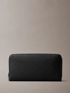 Calvin Klein Großes Lederportemonnaie mit Rundum-Reißverschluss^Damen Geldbörsen & Etuis