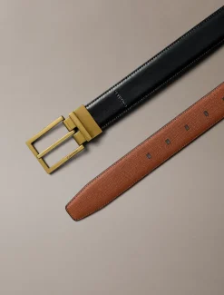 Calvin Klein Gürtel aus Vollnarbenleder zum Wenden^Herren Gürtel