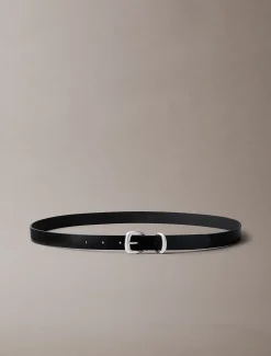 Calvin Klein Gürtel aus Vollnarbenleder mit auffälliger Schnalle^Damen Gürtel