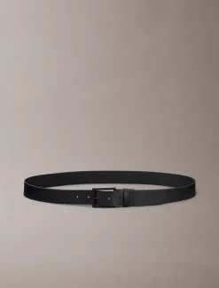 Calvin Klein Gürtel aus Vollnarbenleder mit Logo-Emblem^Herren Gürtel