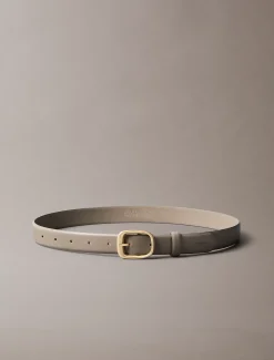 Calvin Klein Gürtel aus Vollnarbenleder mit auffälliger Schnalle^Damen Gürtel