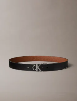 Calvin Klein Gürtel aus Vollnarbenleder zum Wenden mit Logo^Herren Gürtel