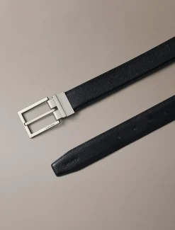 Calvin Klein Gürtel aus vollnarbigem Saffiano-Leder^Herren Gürtel