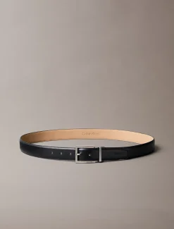 Calvin Klein Gürtel aus vollnarbigem Saffiano-Leder^Herren Gürtel