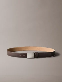 Calvin Klein Gürtel mit Koppelschnalle aus Vollnarbenleder^Herren Gürtel