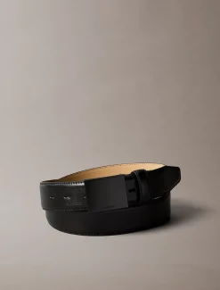 Calvin Klein Gürtel mit Koppelschnalle aus Vollnarbenleder^Herren Gürtel
