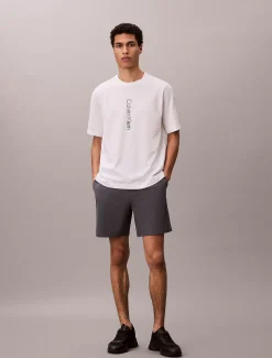 Calvin Klein Gym-T-Shirt aus Performance-Baumwoll-Mix^Herren Tops & T-shirts|T-shirts