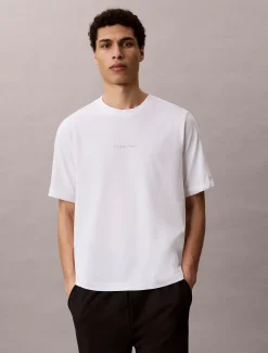 Calvin Klein Gym-T-Shirt aus Performance-Baumwoll-Mix^Herren Tops & T-shirts|T-shirts