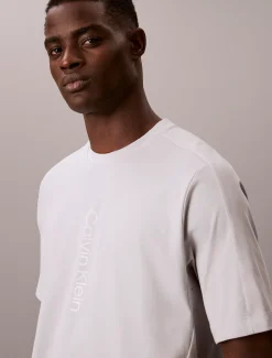 Calvin Klein Gym-T-Shirt aus Performance-Baumwoll-Mix^Herren Tops & T-shirts|T-shirts