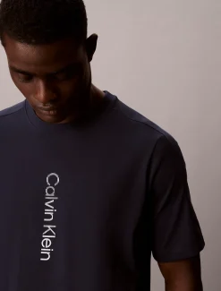 Calvin Klein Gym-T-Shirt aus Performance-Baumwoll-Mix^Herren Tops & T-shirts|T-shirts