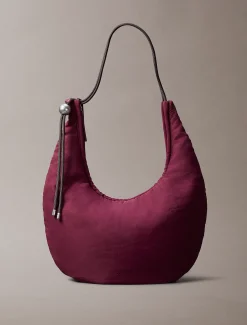 Calvin Klein Halbmondtasche aus Nylon^Damen SchultertaschenFrisch Eingetroffen|Taschen