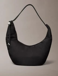 Calvin Klein Halbmondtasche aus Nylon^Damen SchultertaschenFrisch Eingetroffen|Taschen