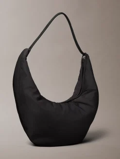 Calvin Klein Halbmondtasche aus Nylon^Damen SchultertaschenFrisch Eingetroffen|Taschen