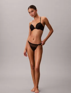 Calvin Klein Halbschalen-T-Shirt-BH - Microfiber Lace^Damen Dessous|Bhs & BralettesFrisch Eingetroffen