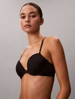 Calvin Klein Halbschalen-T-Shirt-BH - Microfiber Lace^Damen Dessous|Bhs & BralettesFrisch Eingetroffen