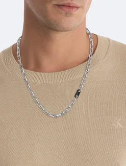 Calvin Klein Halskette aus geformten Gliedern^Damen Uhren & Schmuck|Uhren & Schmuck