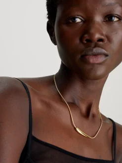 Calvin Klein Halskette mit länglichem Tropfen-Anhänger^Damen Uhren & Schmuck