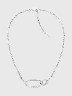 Calvin Klein Halskette mit organisch geformtem Anhänger^Damen Uhren & Schmuck