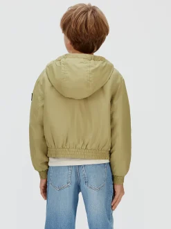 Calvin Klein Harrington-Jacke mit Kapuze^Kinder Jacken & MäntelFrisch Eingetroffen|Kleidung