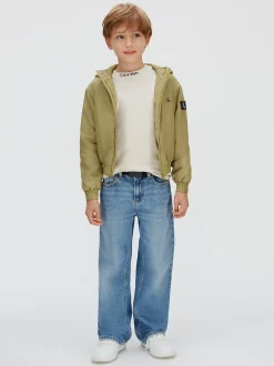 Calvin Klein Harrington-Jacke mit Kapuze^Kinder Jacken & MäntelFrisch Eingetroffen|Kleidung