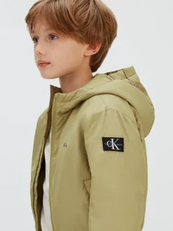Calvin Klein Harrington-Jacke mit Kapuze^Kinder Jacken & MäntelFrisch Eingetroffen|Kleidung