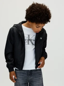 Calvin Klein Harrington-Jacke mit Kapuze^Kinder Jacken & MäntelFrisch Eingetroffen|Kleidung