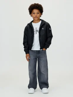 Calvin Klein Harrington-Jacke mit Kapuze^Kinder Jacken & MäntelFrisch Eingetroffen|Kleidung