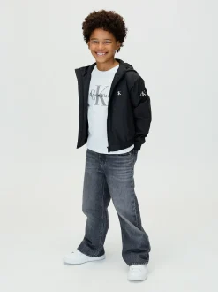 Calvin Klein Harrington-Jacke mit Kapuze^Kinder Jacken & MäntelFrisch Eingetroffen|Kleidung