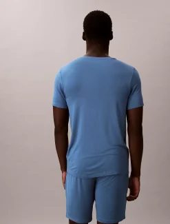 Calvin Klein Henley Pyjama T-Shirt - Ultra Soft Modal^Herren Nachtwäsche & LoungewearFrisch Eingetroffen