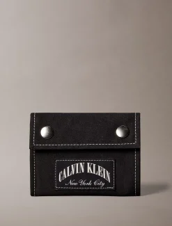 Calvin Klein Heritage Crest dreifach faltbares Portemonnaie^Herren Geldbörsen & Kartenetuis