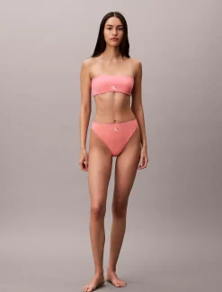 Calvin Klein High Leg Bikinihose – CK Monogram^Damen BademodeFrisch Eingetroffen