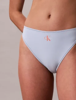 Calvin Klein High Leg Bikinihose – CK Monogram^Damen BademodeFrisch Eingetroffen