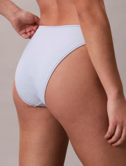 Calvin Klein High Leg Bikinihose – CK Monogram^Damen BademodeFrisch Eingetroffen