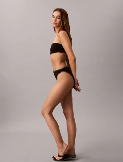 Calvin Klein High Leg Bikinihose – CK Monogram^Damen BademodeFrisch Eingetroffen