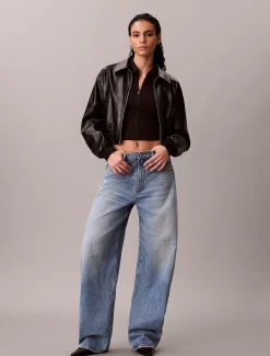 Calvin Klein High Rise Barrel Jeans^Damen High Rise Skinny|Relaxed Boot