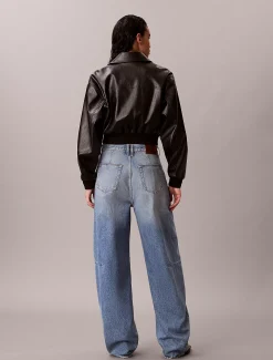 Calvin Klein High Rise Barrel Jeans^Damen High Rise Skinny|Relaxed Boot