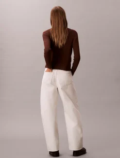 Calvin Klein High Rise Barrel Jeans^Damen High Rise Skinny|Mom Jeans